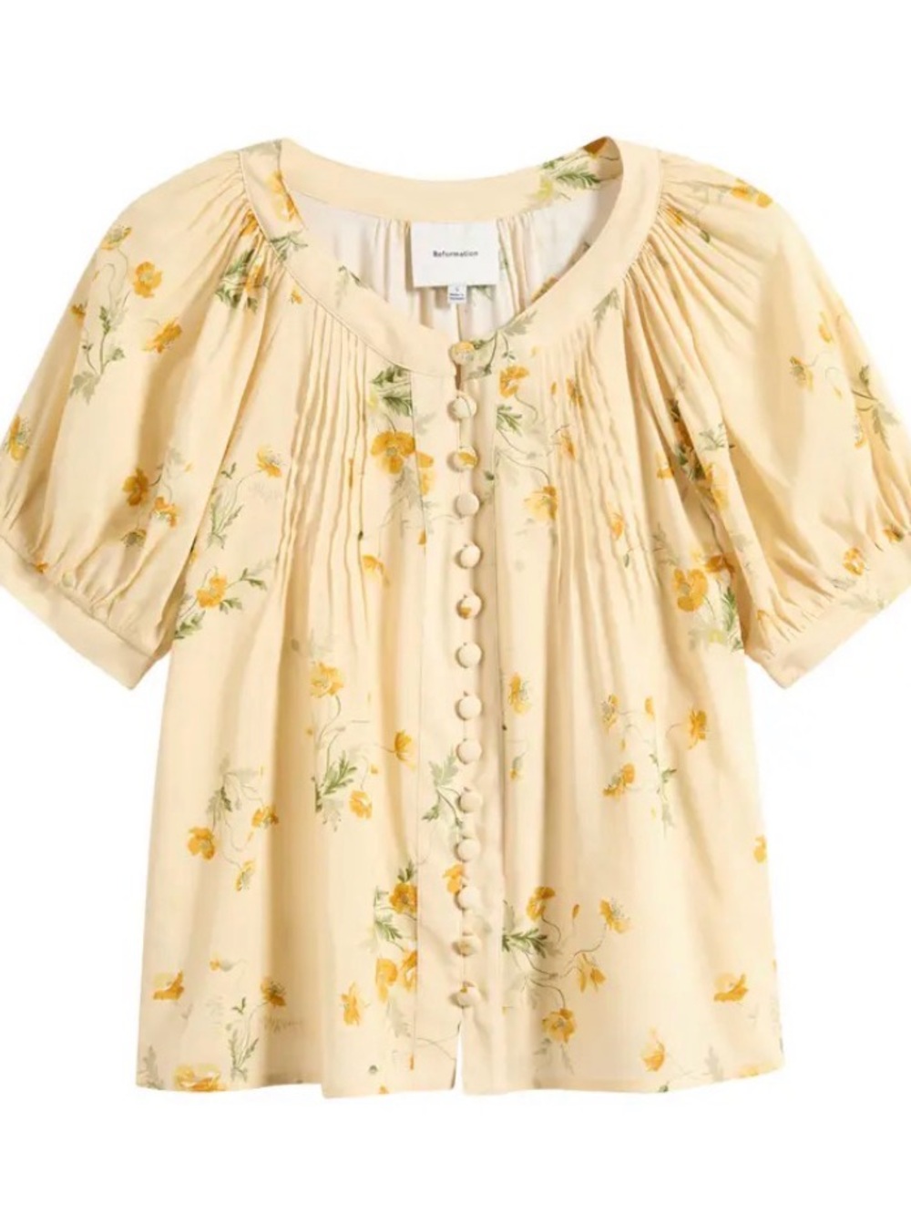 ISO reformation calia top in color “mercy” sz S anthropologie